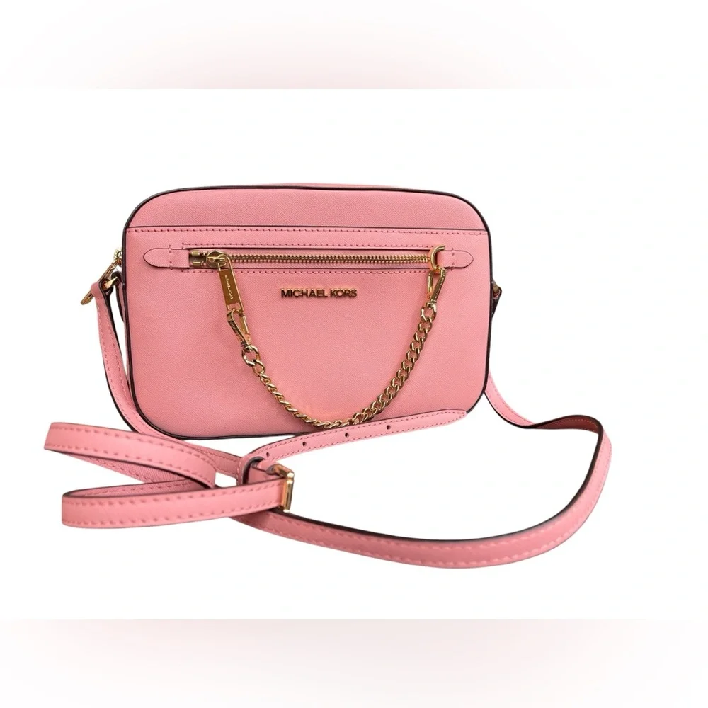 HP x 3 ☄️🥳 Michael Kors Leather Primrose Crossbody Bag with Gold Accents SOLD! - Picture 10 of 13